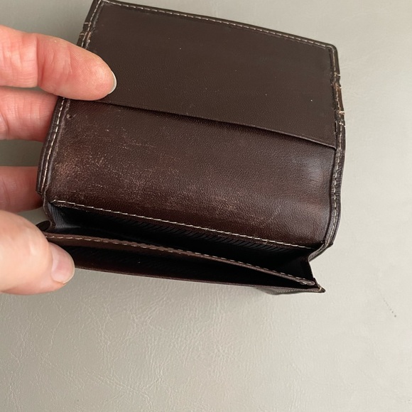 Genova Series Brown Leather Wallet - Picture 7 of 7